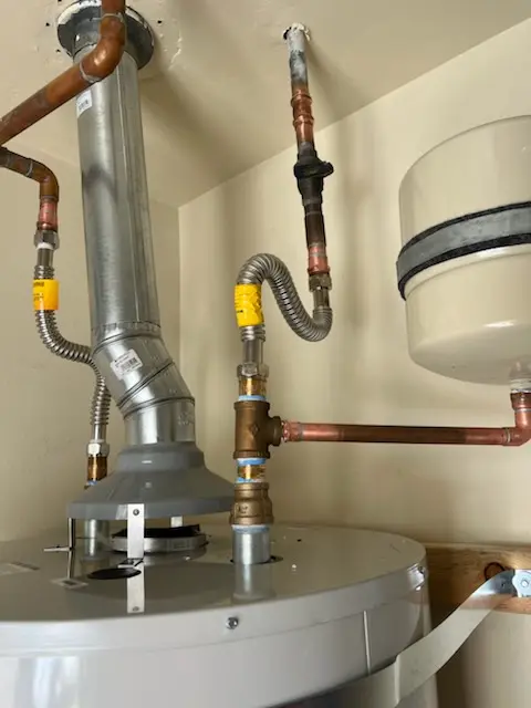 Water heater installation and plumbing repair in West Highland